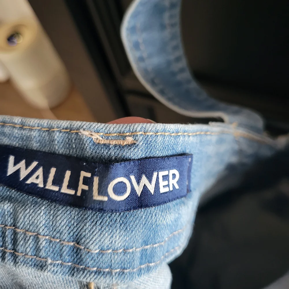 Wallflower Light Blue Denim Overalls - Picture 4 of 5